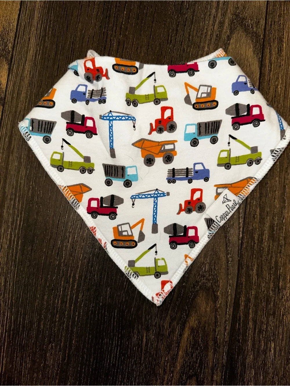 Copper Pearl Baby Bandana Bib Set